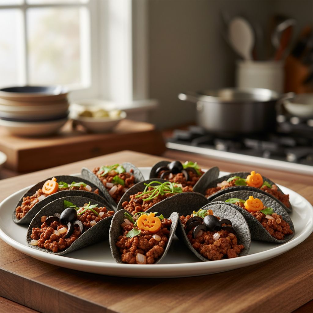 Spooky Halloween Tacos recipe - Other medium difficulty dish
