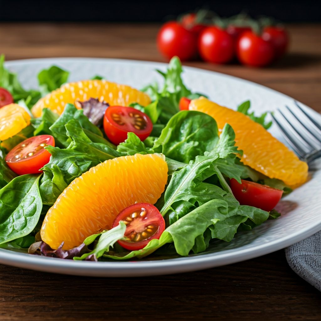 Tangy Citrus Salad recipe - Mediterranean easy difficulty dish