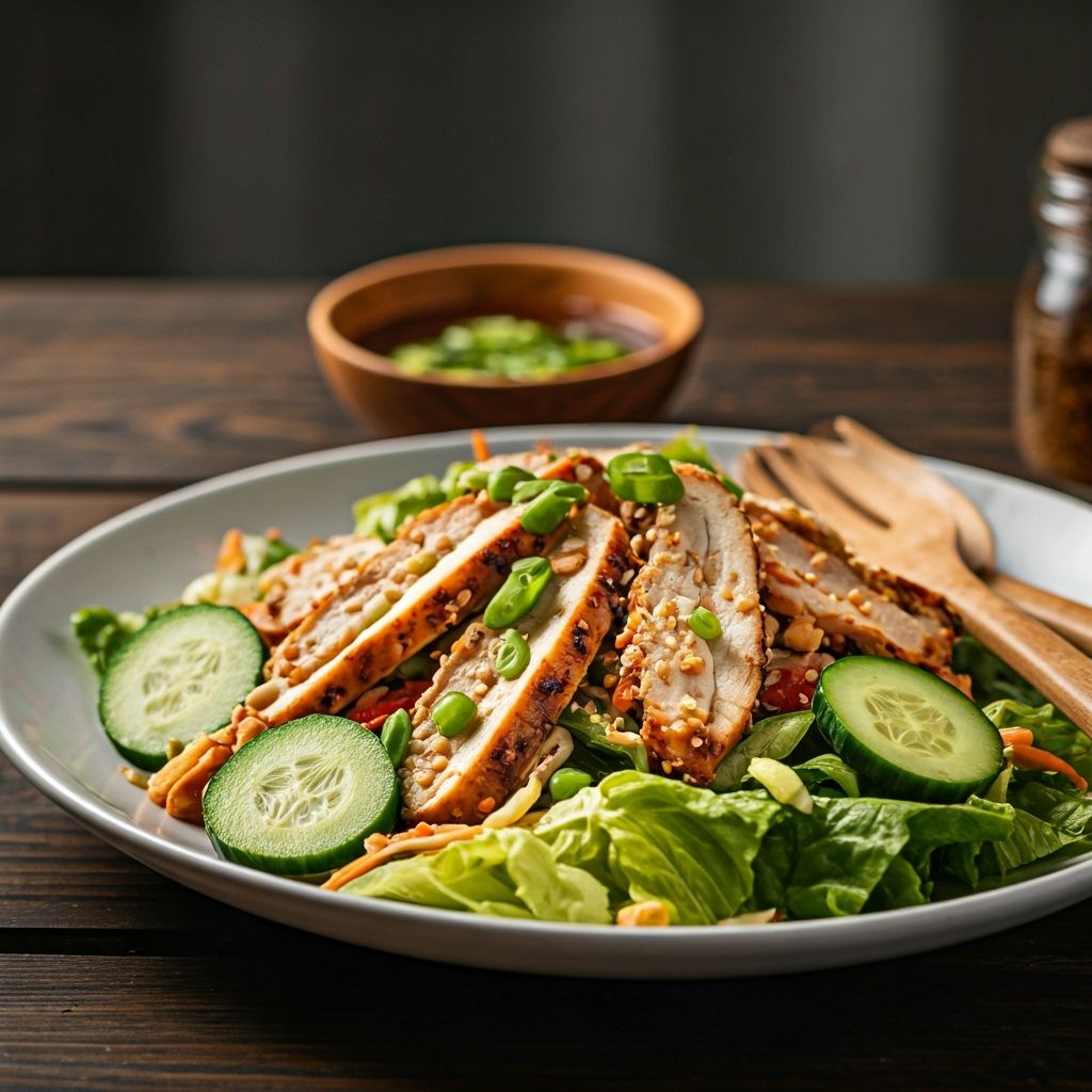 Spicy Dragon Salad recipe - Asian Fusion easy difficulty dish