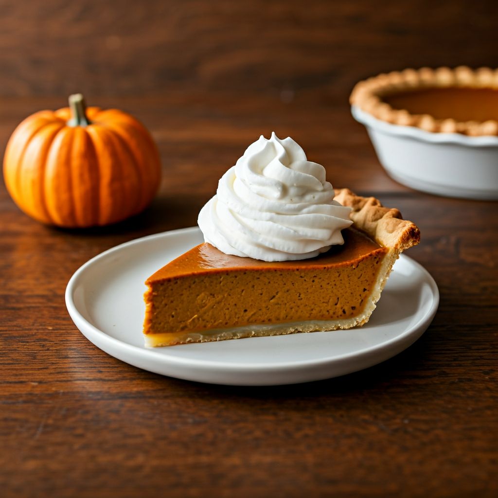 Decadent Pumpkin Pie recipe - American medium difficulty in Baking, Desserts, Holiday Recipes category