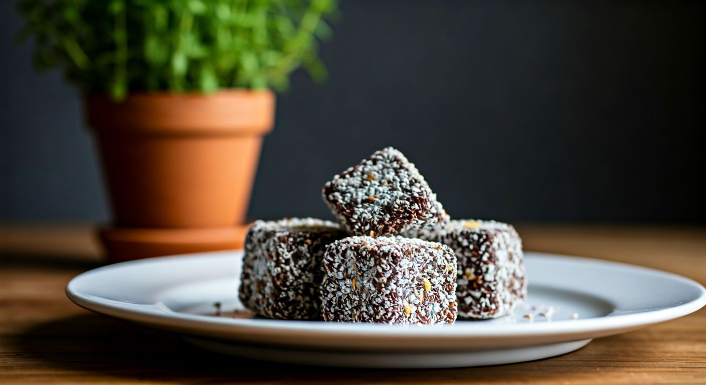 Classic Australian Lamingtons recipe - Australian medium difficulty in Desserts, Baking category