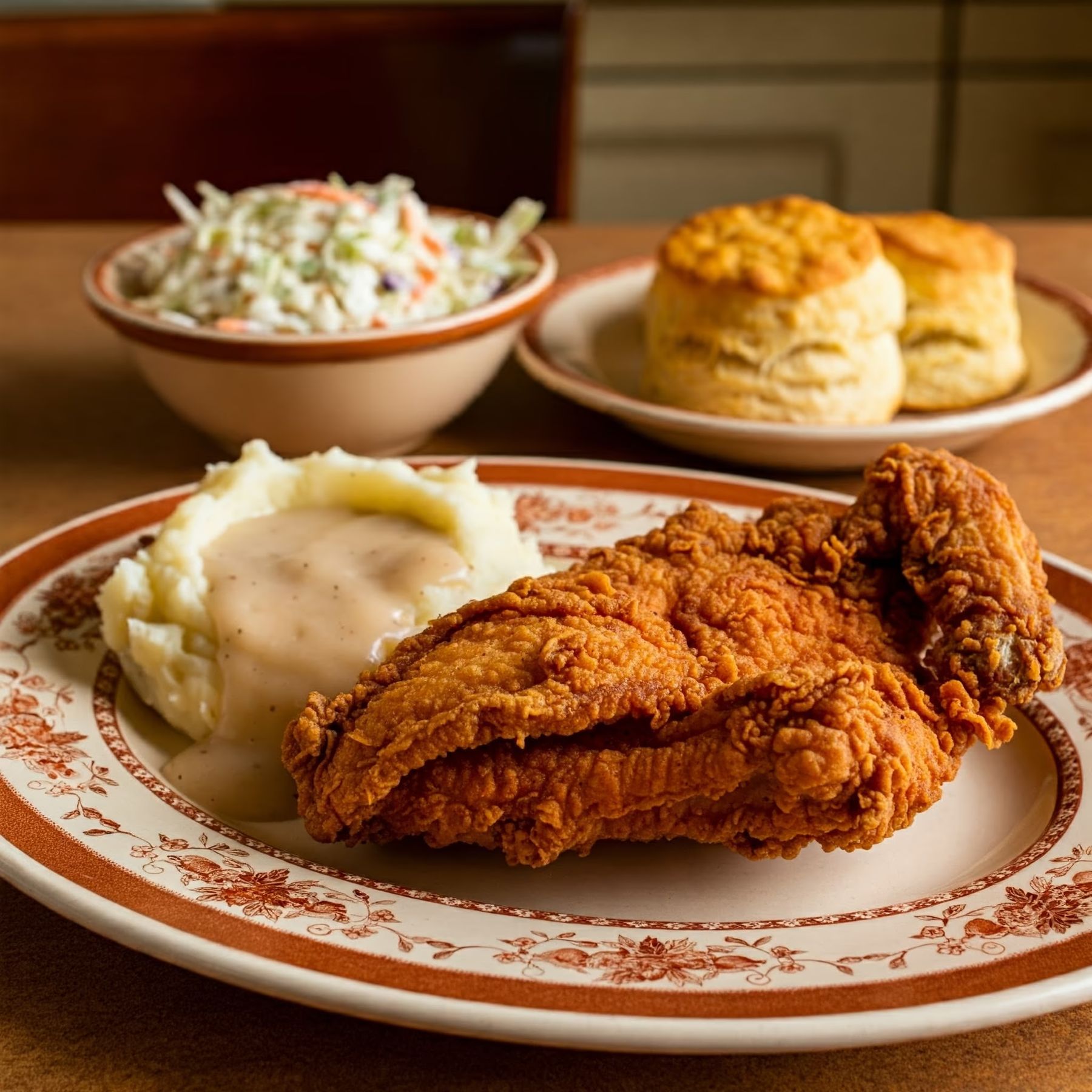 Southern Fried Chicken Dinner recipe - delicious medium difficulty in Comfort Food category