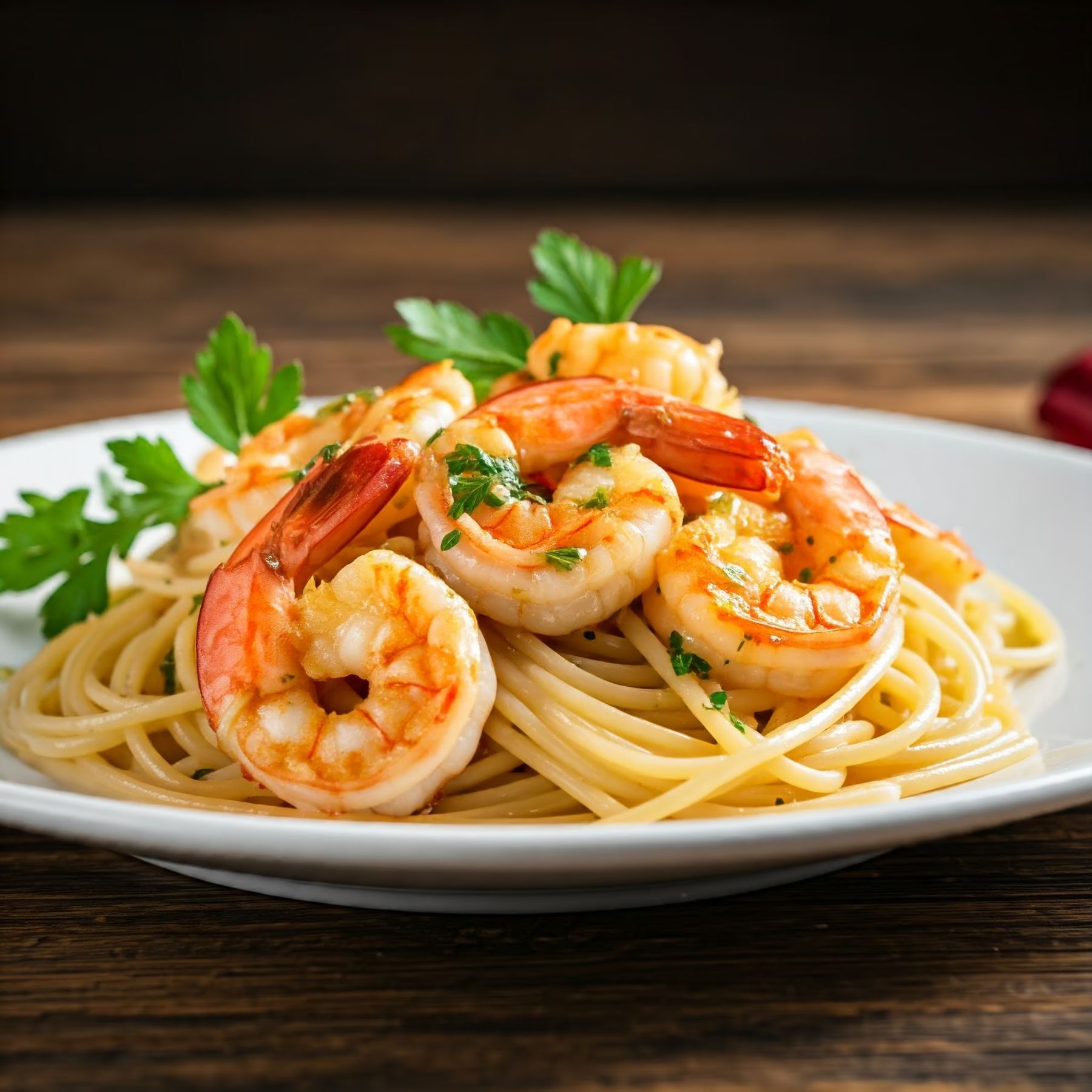 Quick Shrimp Scampi recipe - American easy difficulty in Main Dishes, Low-Calorie Meals, Healthy Meals category