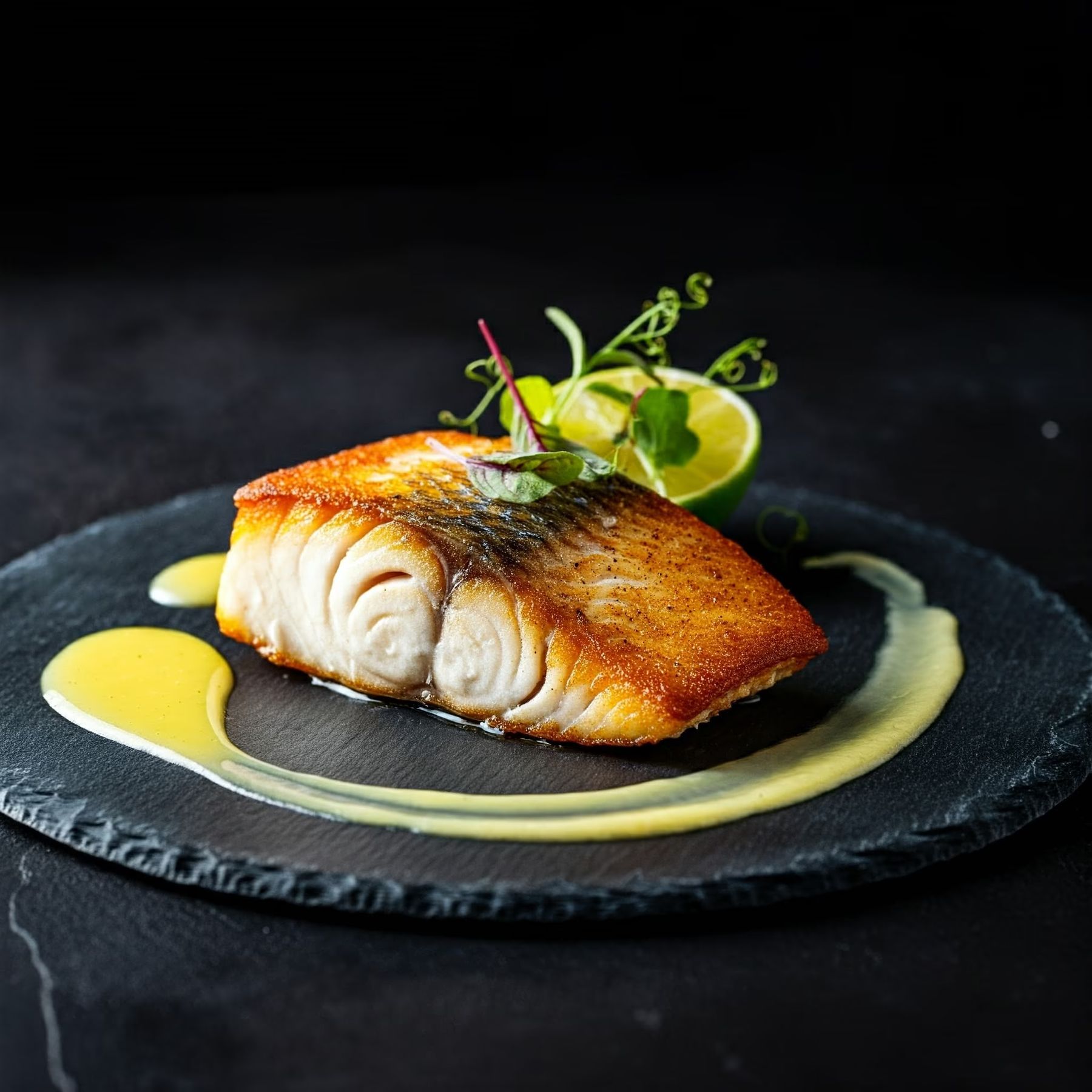 Crispy Pan-Seared Barramundi recipe - delicious easy difficulty in Healthy Meals, Fish, Seafood category