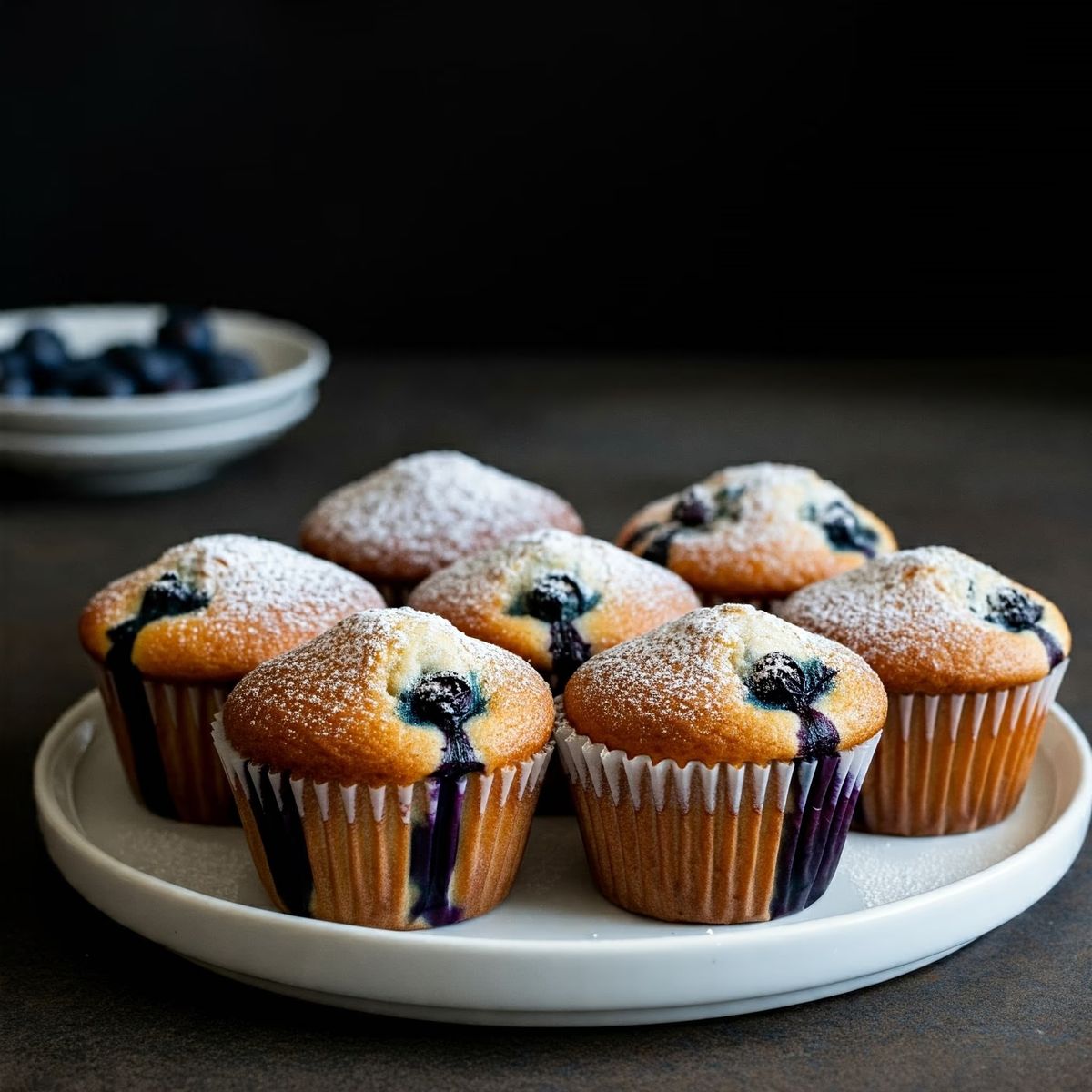 Blueberry Muffins recipe - American easy difficulty dish