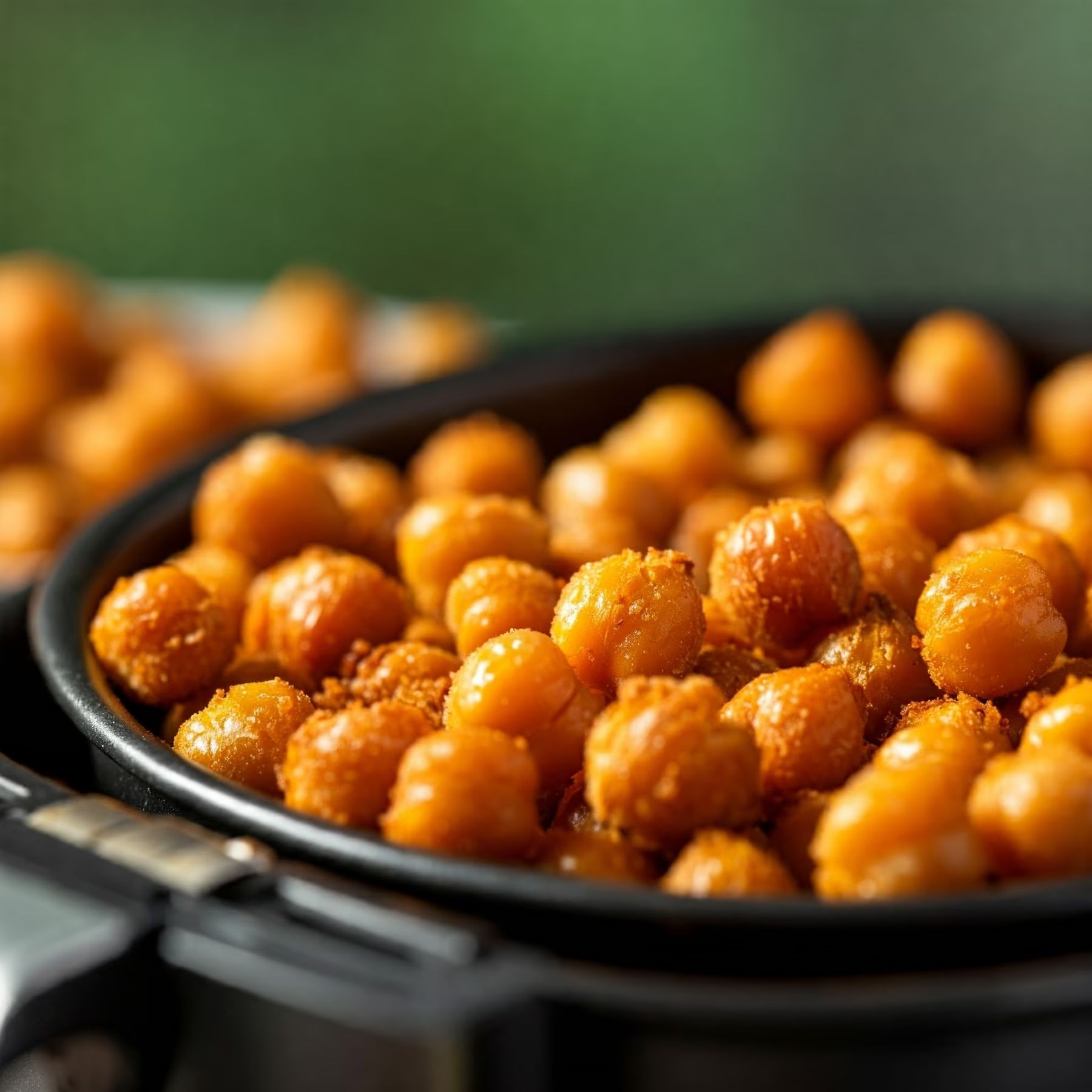 Crispy Air Fryer Chickpeas recipe - delicious easy difficulty in Vegetarian, Healthy Meals, Air Fryer category