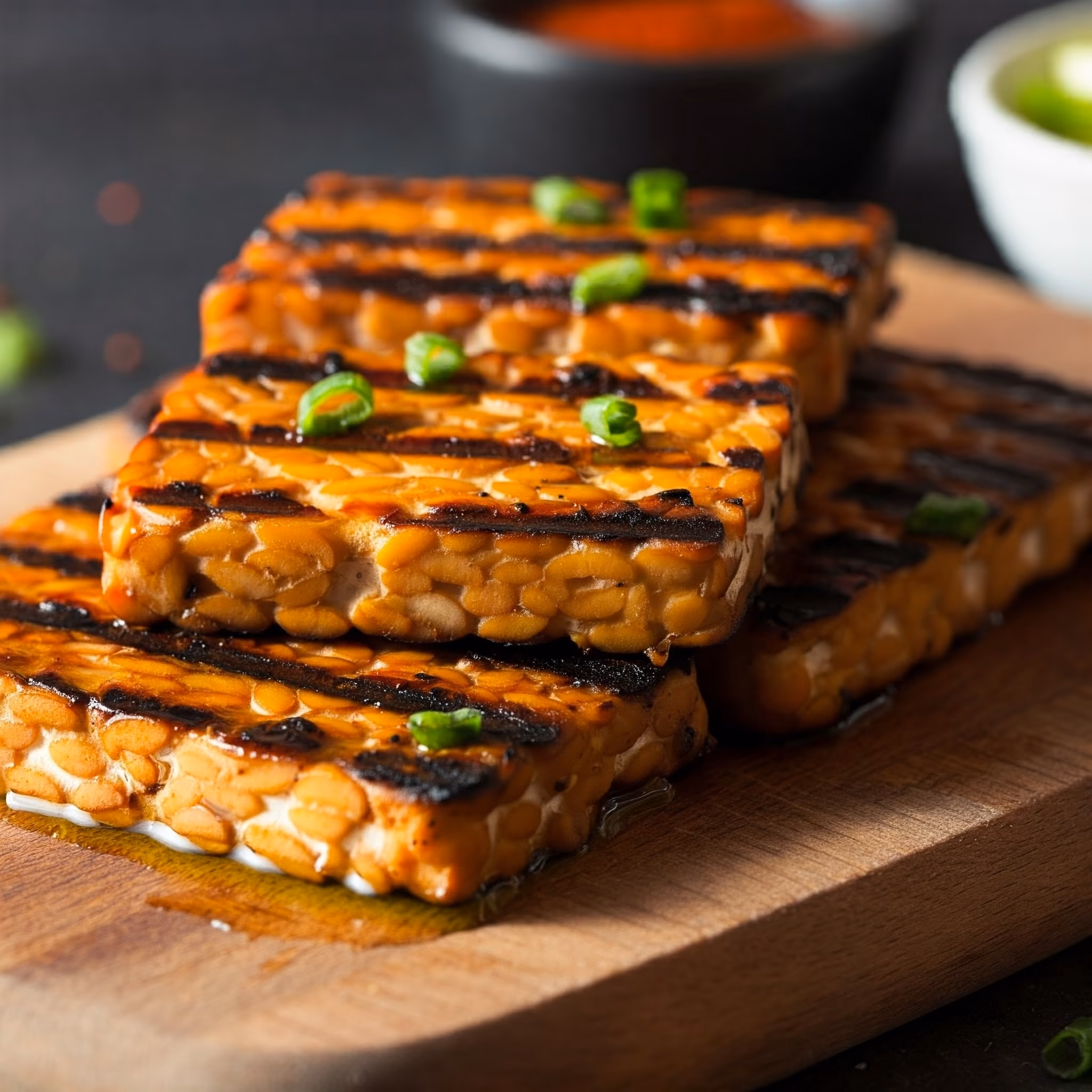 Marinated Tempeh Stir-Fry recipe - delicious medium difficulty in Vegetarian, Tempeh category