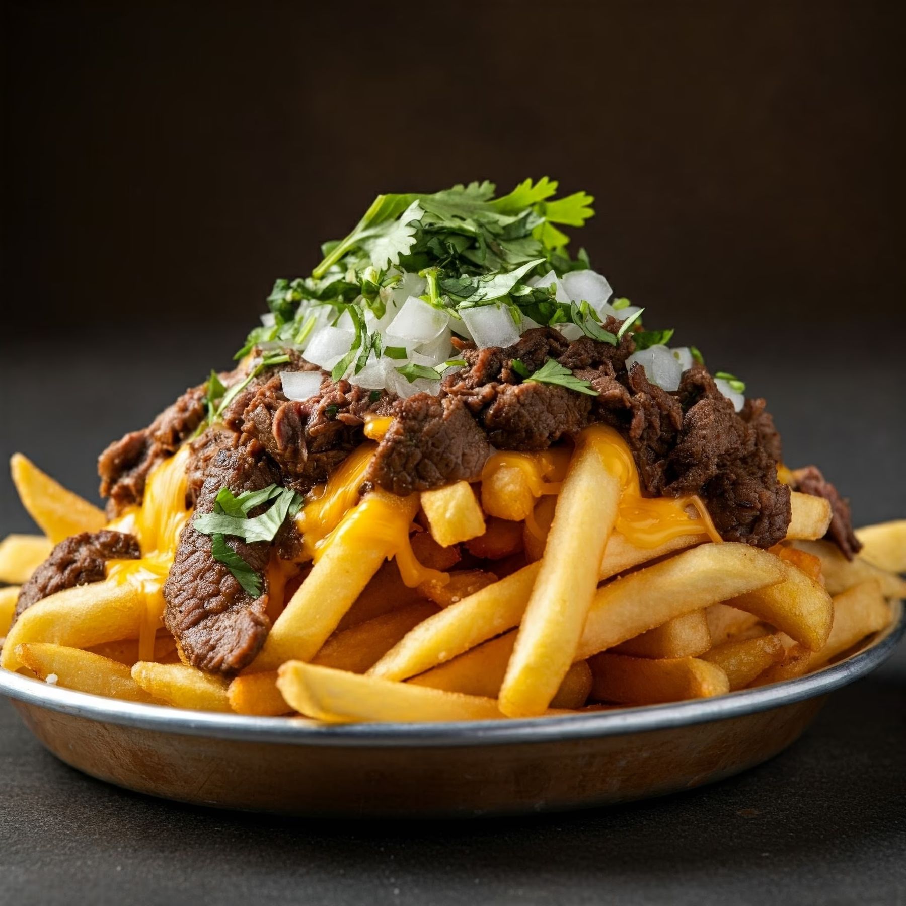 Carne Asada Fries recipe - Mexican medium difficulty in World Eats, Street Food category