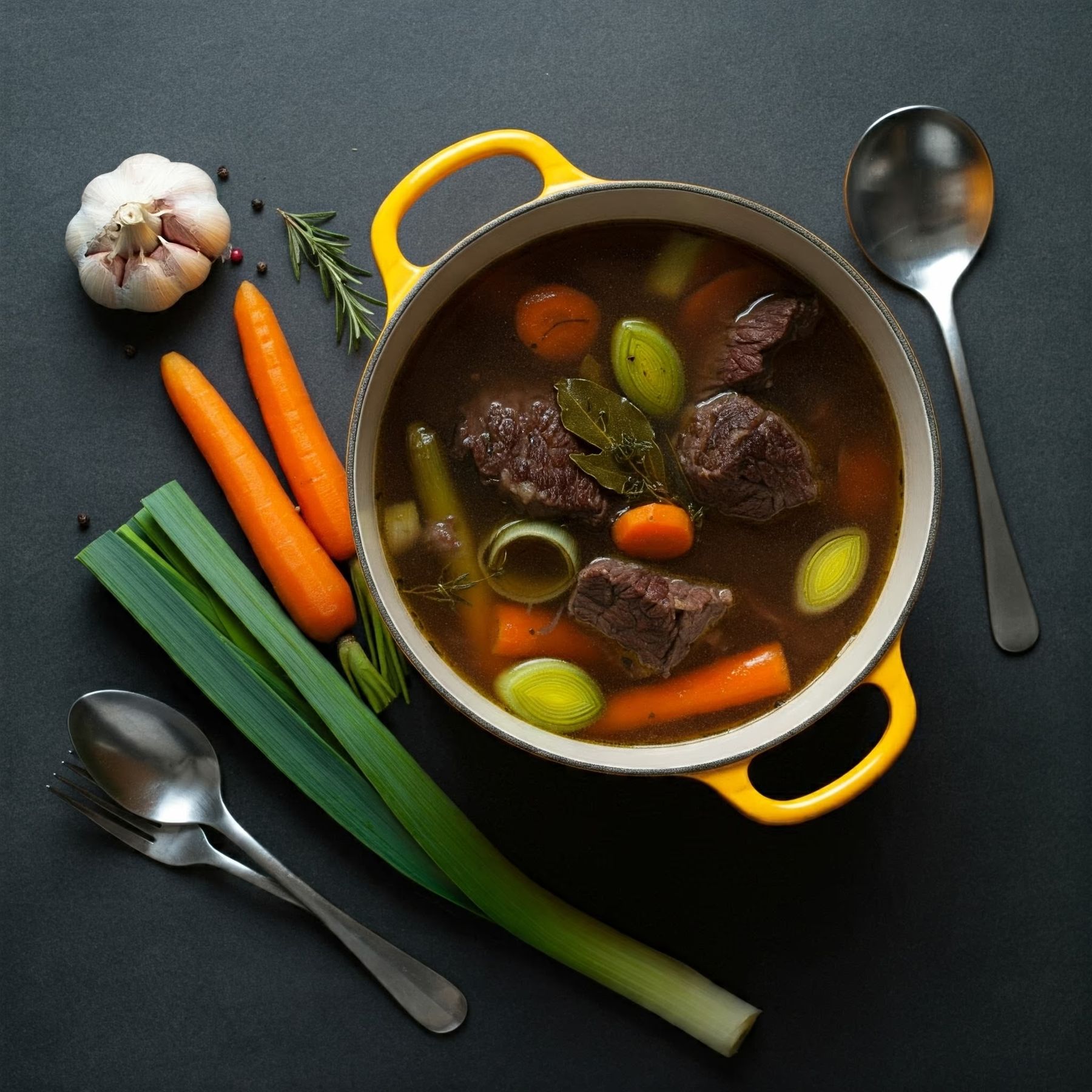 Classic Pot au Feu recipe - French medium difficulty in Comfort Food, Classic Dishes, Stew category