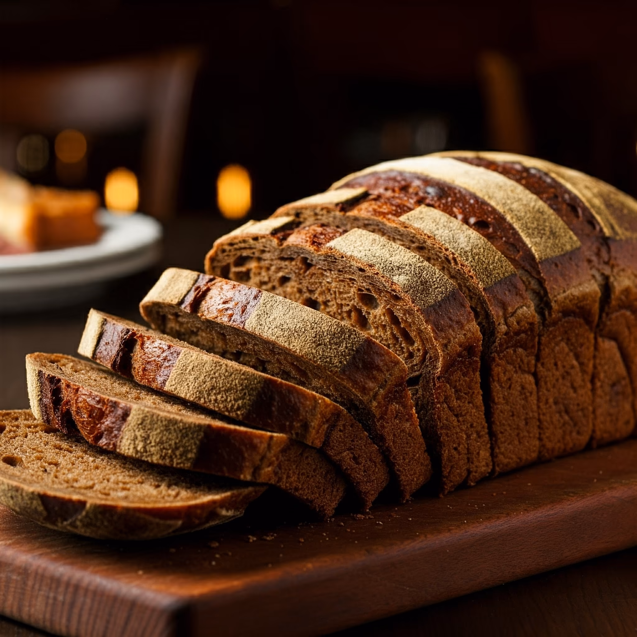 Steakhouse-Style Pumpernickel Bread recipe - German easy difficulty in Baking, Artisan Breads, Bread category