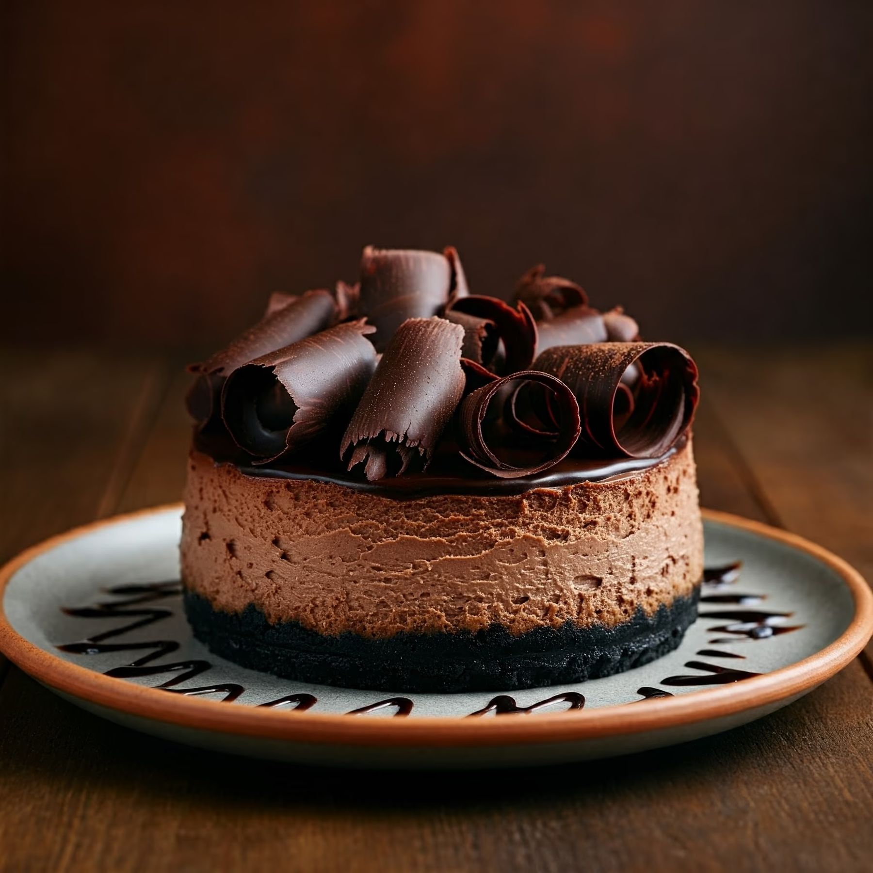 Death by Chocolate Cheesecake recipe - American medium difficulty in Desserts, Cake category
