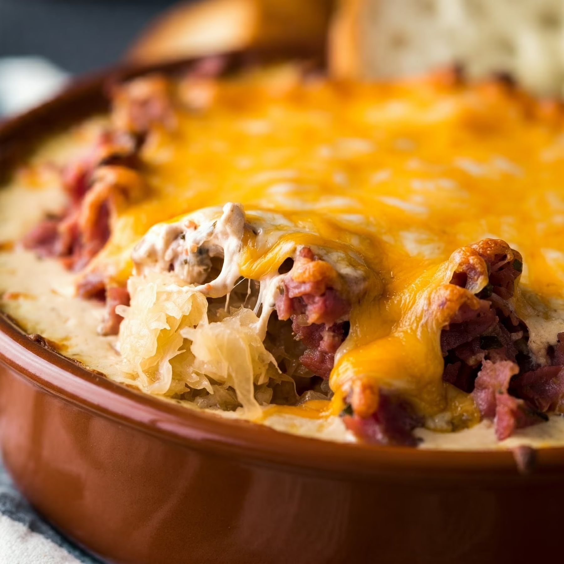 Reuben Dip recipe - delicious easy difficulty in Party Food, Dips & Spreads category