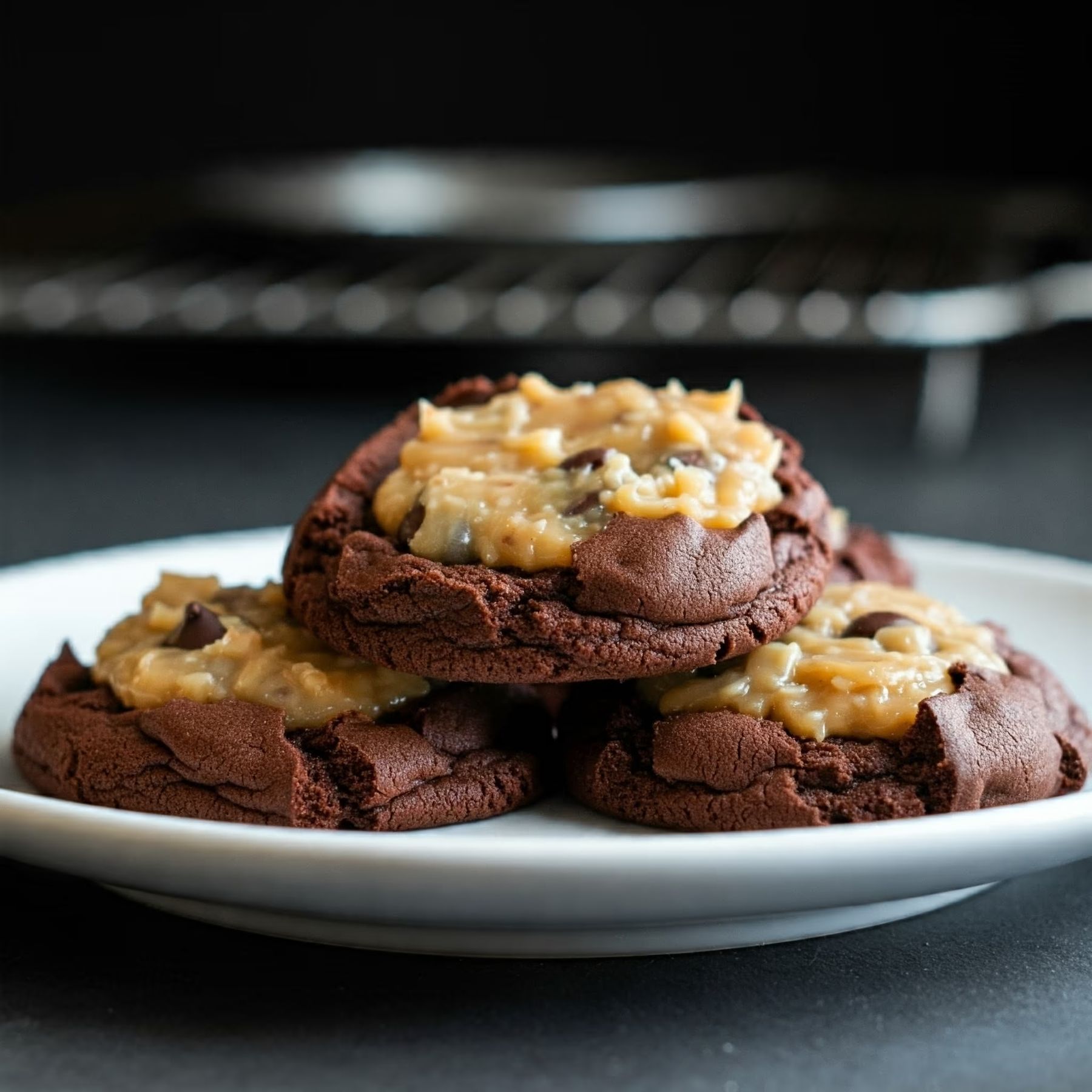 German Chocolate Cake Cookies recipe - delicious easy difficulty in Snacks, Treats, Cookies category