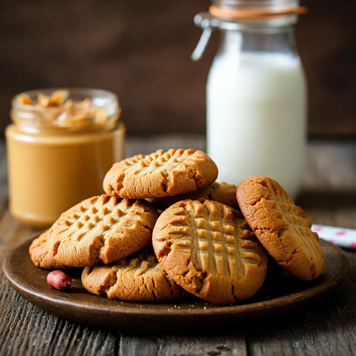Peanut Butter Cookies recipe - American easy difficulty dish