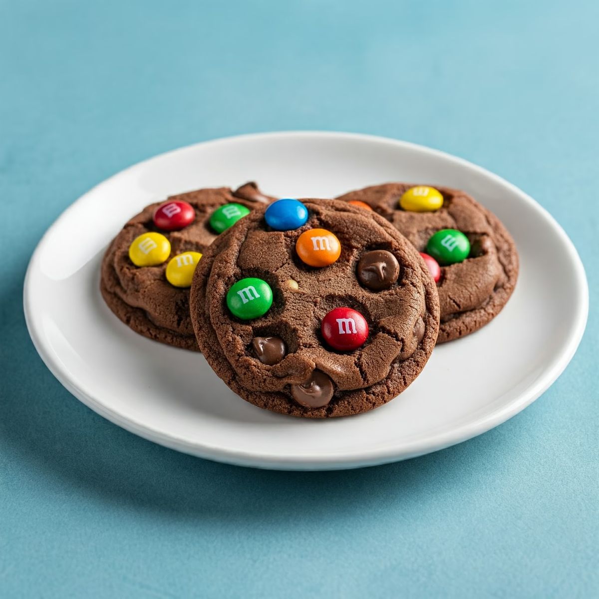 M&M Chocolate Chip Cookies recipe - American medium difficulty dish