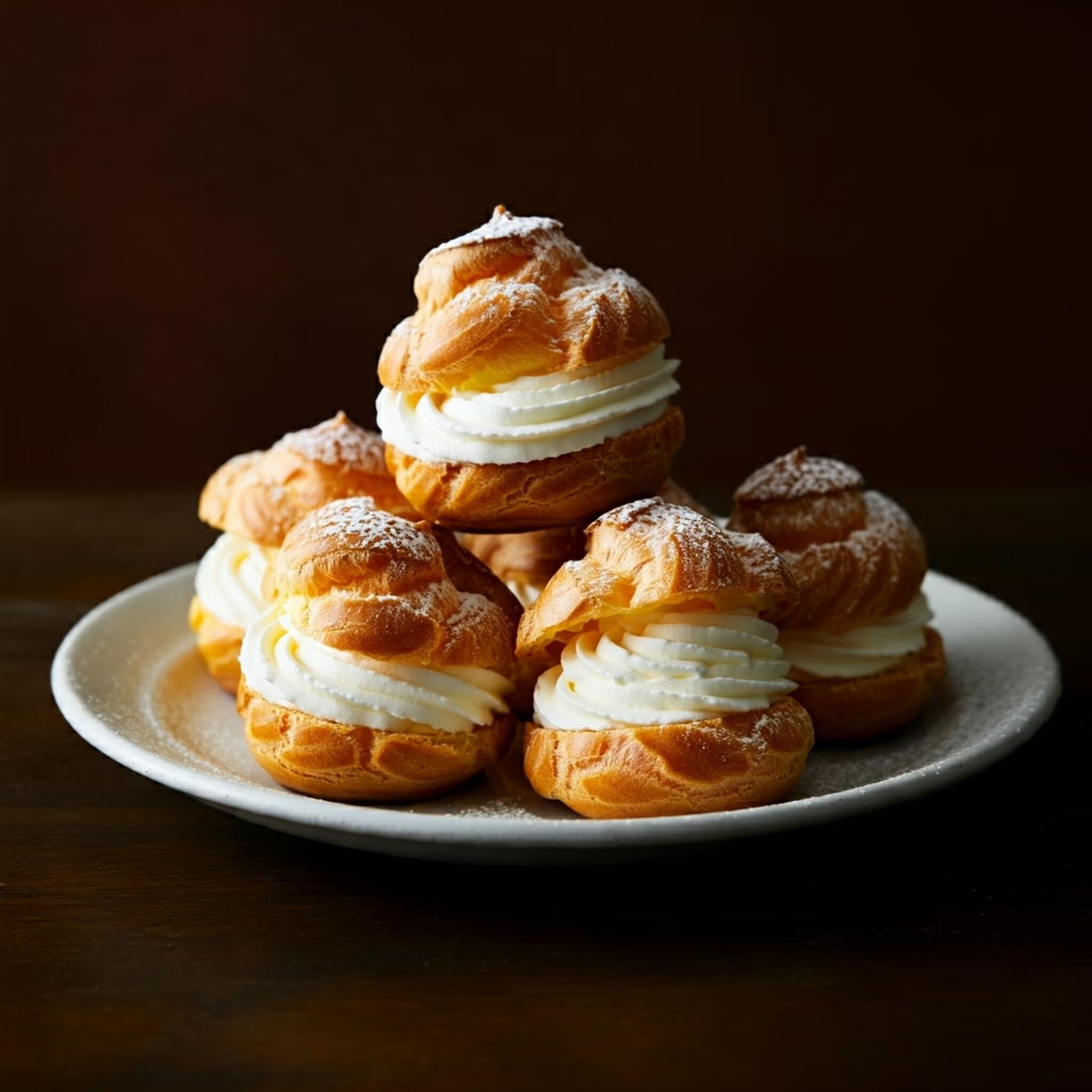 Classic Cream Puffs recipe - delicious medium difficulty in Baking category
