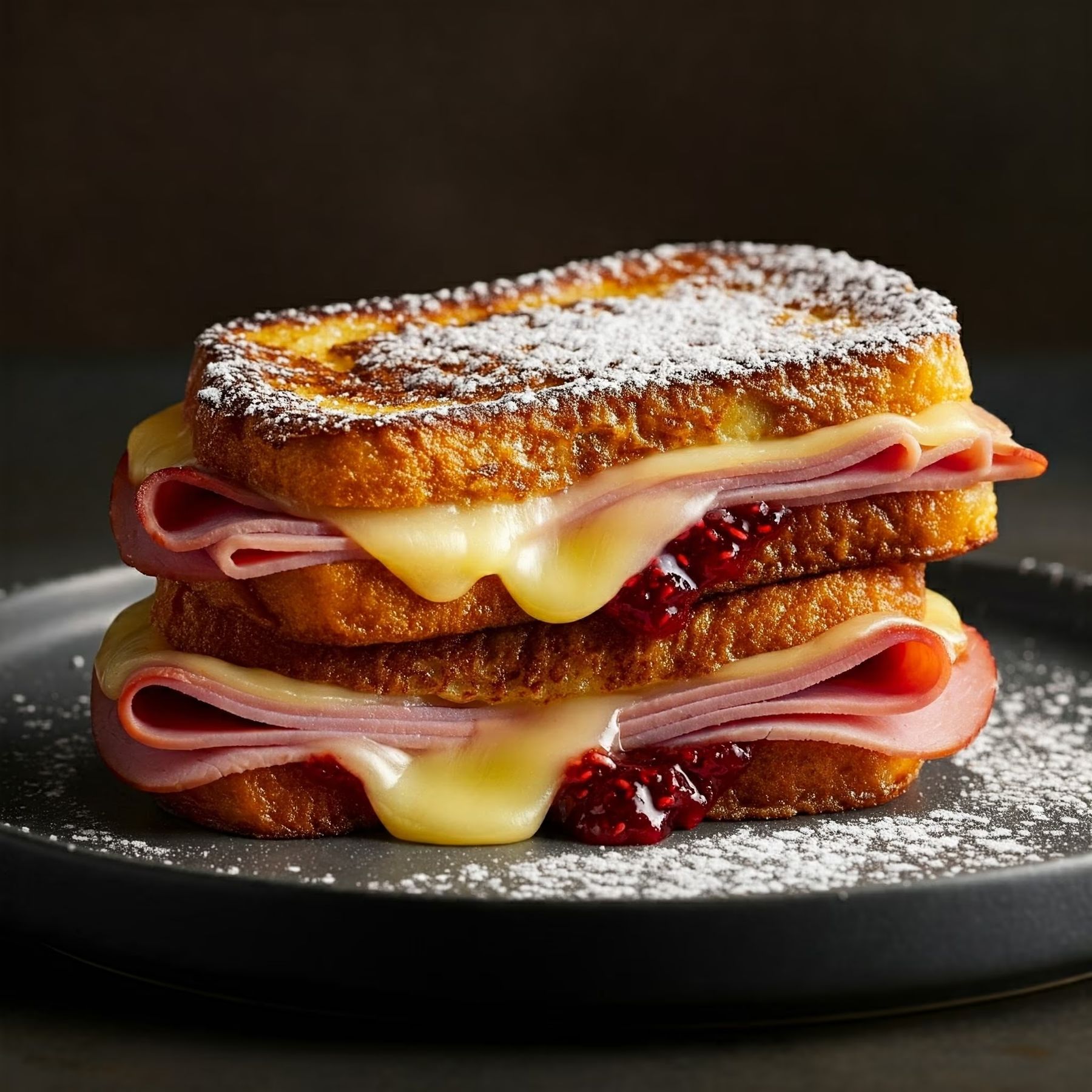 Monte Cristo Sandwich recipe - American easy difficulty in Savory Breakfasts, Breakfast, Sandwiches category