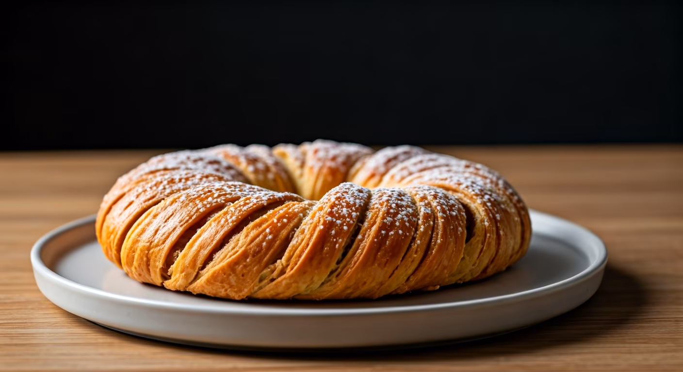 Almond Marzipan Kringle recipe - delicious medium difficulty in Desserts, Breakfast, Pastries category