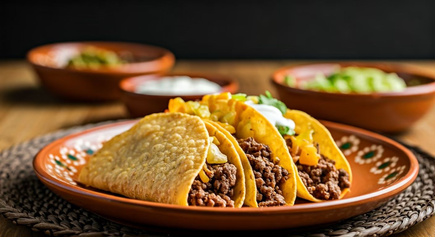 Crispy Puffy Tacos recipe - Mexican medium difficulty in Street Food, Tacos & Wraps category