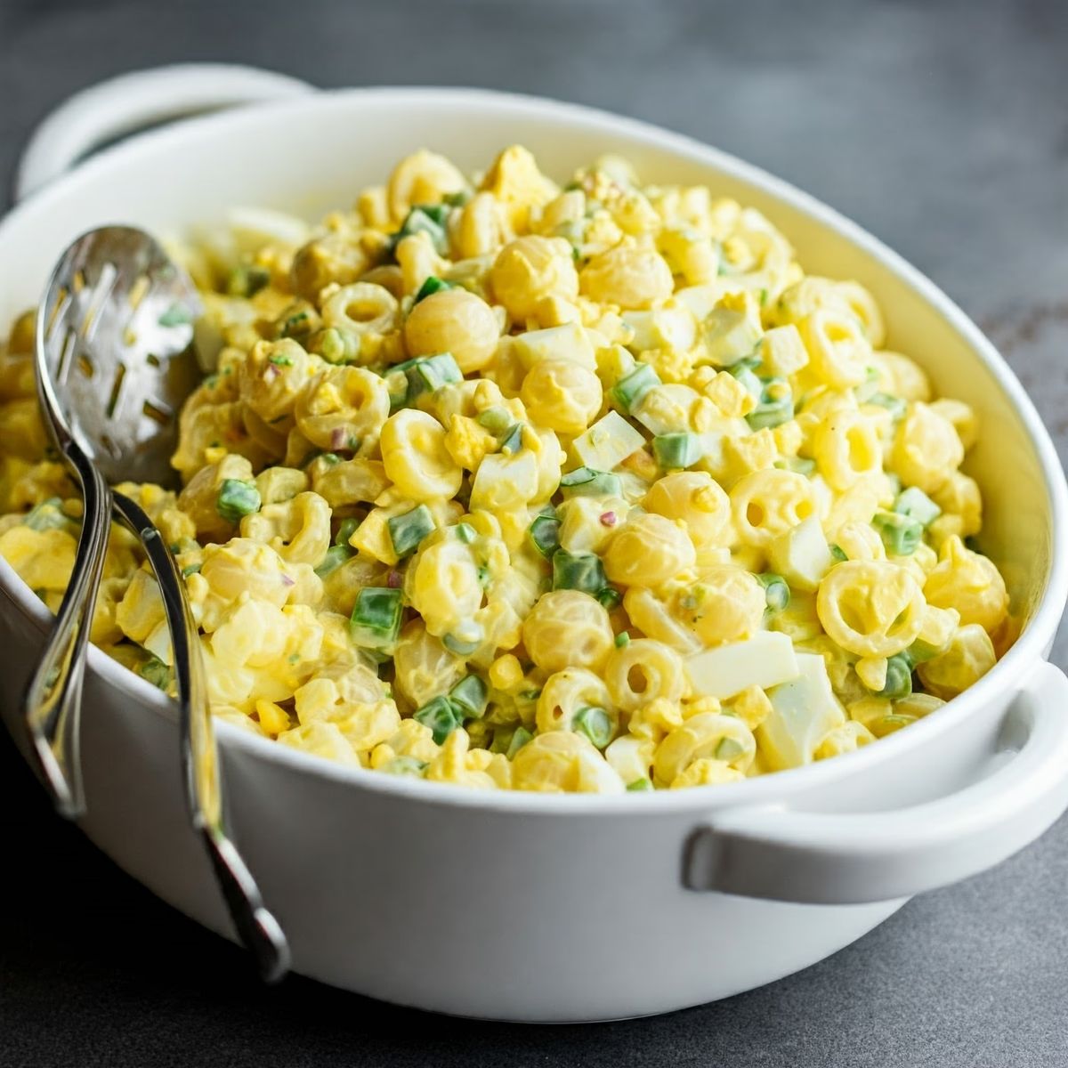 Deviled Egg Pasta Salad recipe - American easy difficulty dish