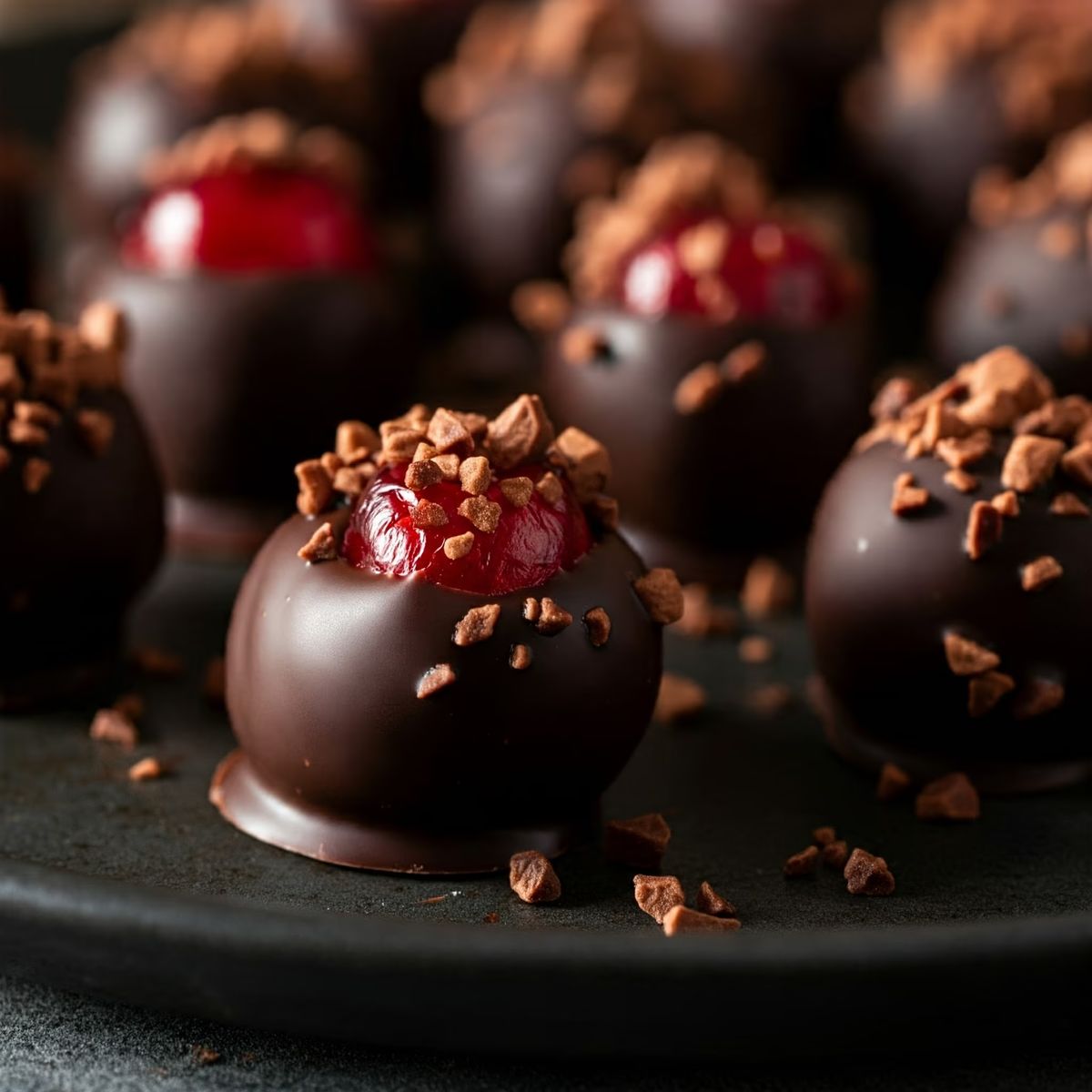 Homemade Chocolate Covered Cherries recipe - American easy difficulty dish