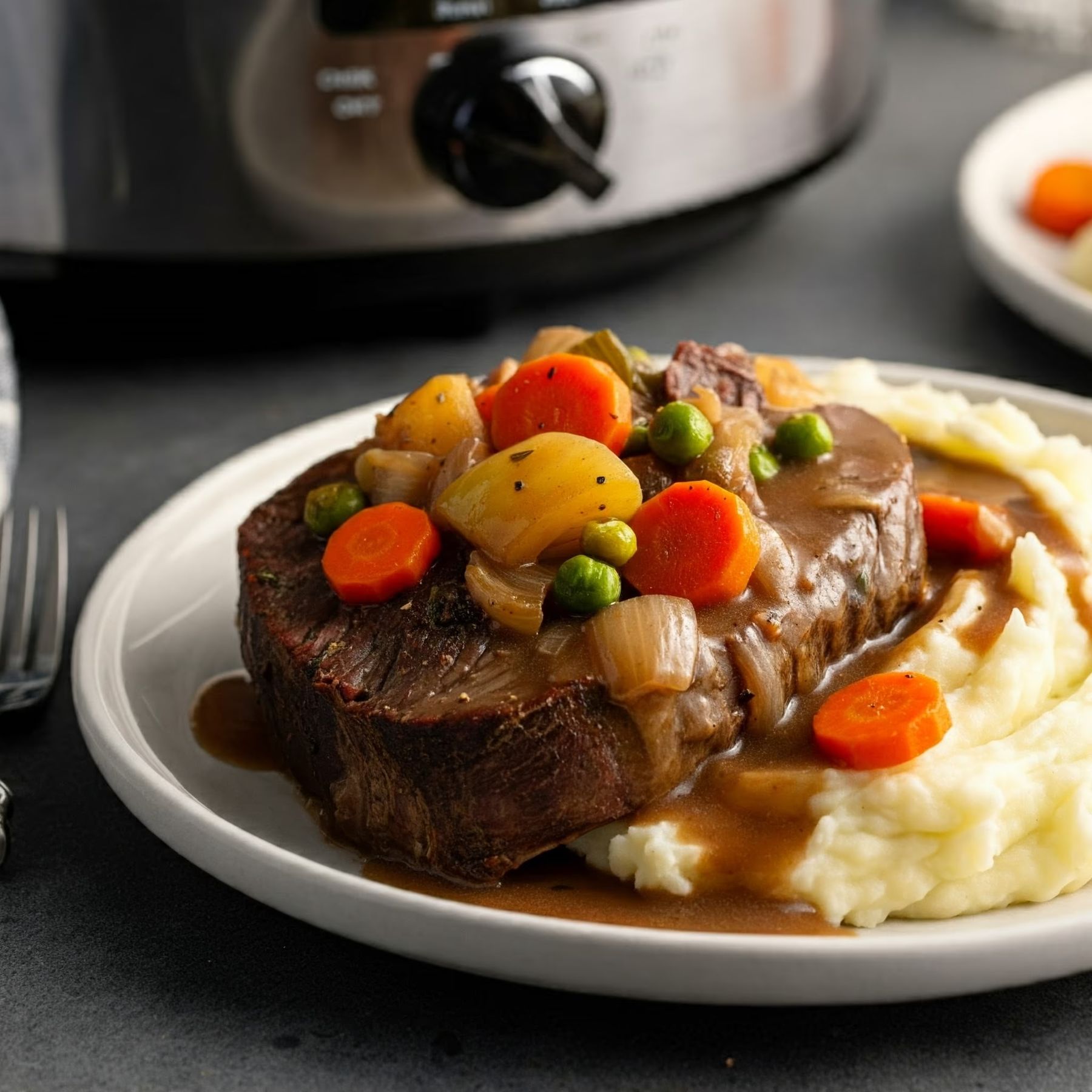 Mississippi Pot Roast recipe - American easy difficulty in Slow Cooker, Beef, Roasts category