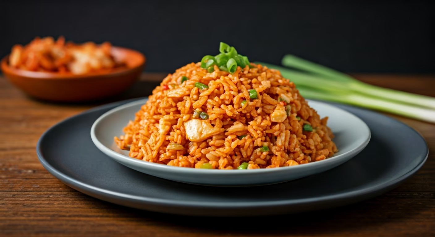 Kimchi Fried Rice Recipe @ TotallyChefs