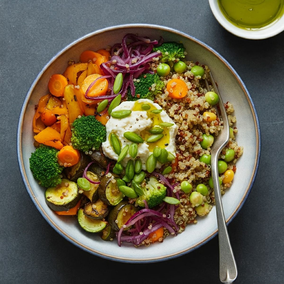 Harvest Vegetable Quinoa Bowl recipe - Other easy difficulty dish
