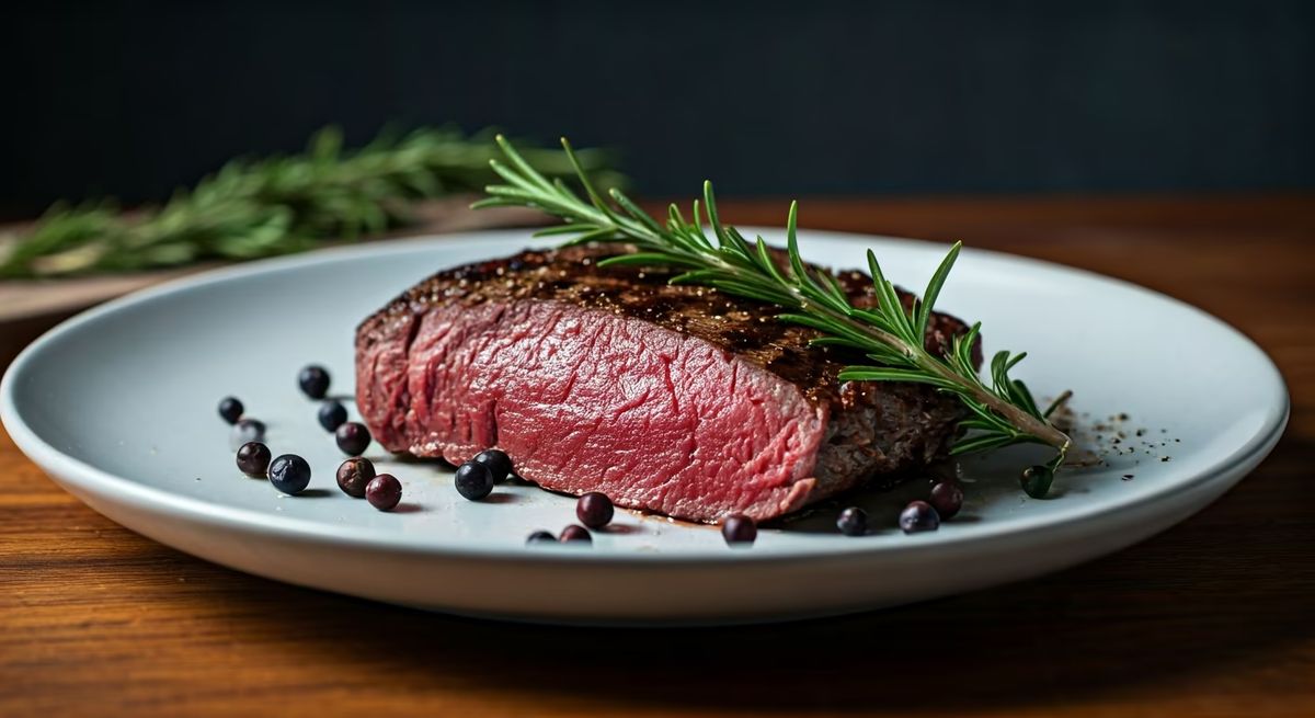 Savory Juniper Venison Steaks recipe - Other medium difficulty dish