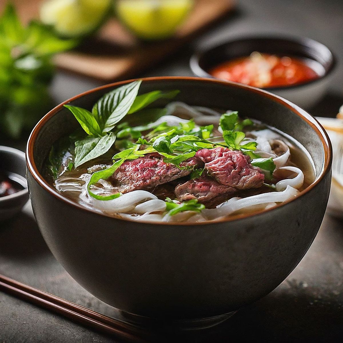 Vietnamese Beef Pho Noodle Soup recipe - Vietnamese medium difficulty dish