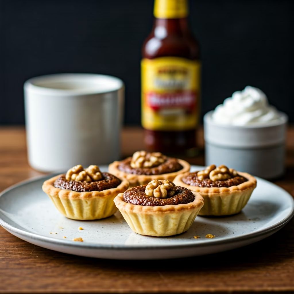 Maple Walnut Tarts recipe - delicious easy difficulty in Desserts, Treats category