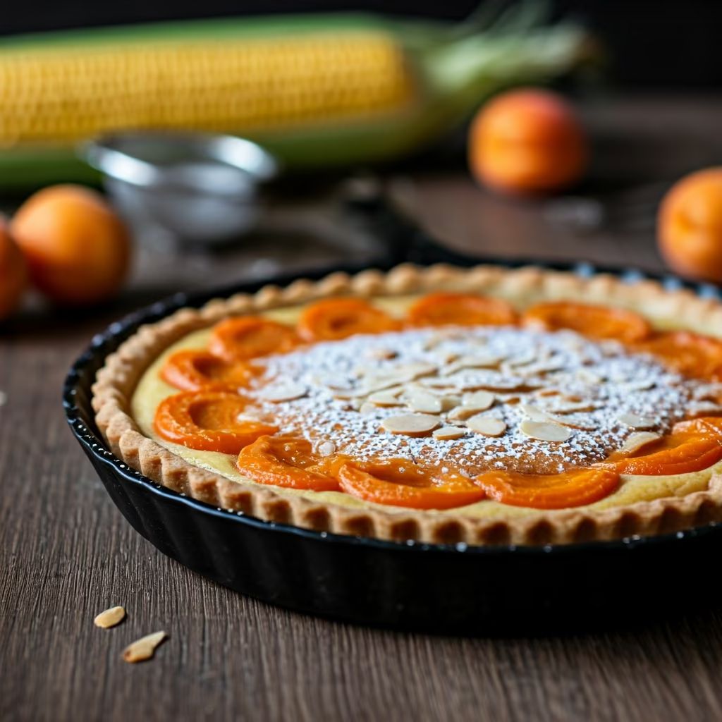Ultimate Spring Apricot Almond Tart recipe - American easy difficulty dish