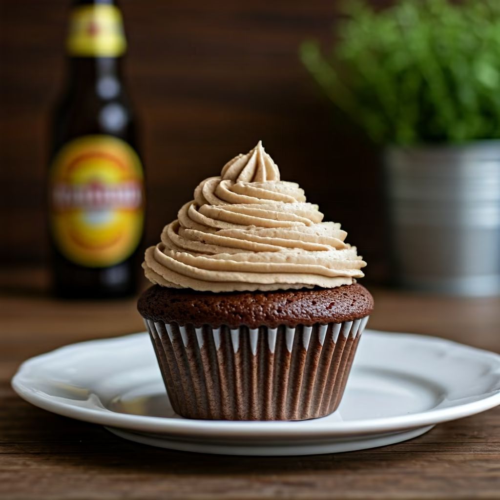 Cappuccino Cupcakes with Kahlua Butter Cream recipe - American easy difficulty in Baking, Cake, Treats category