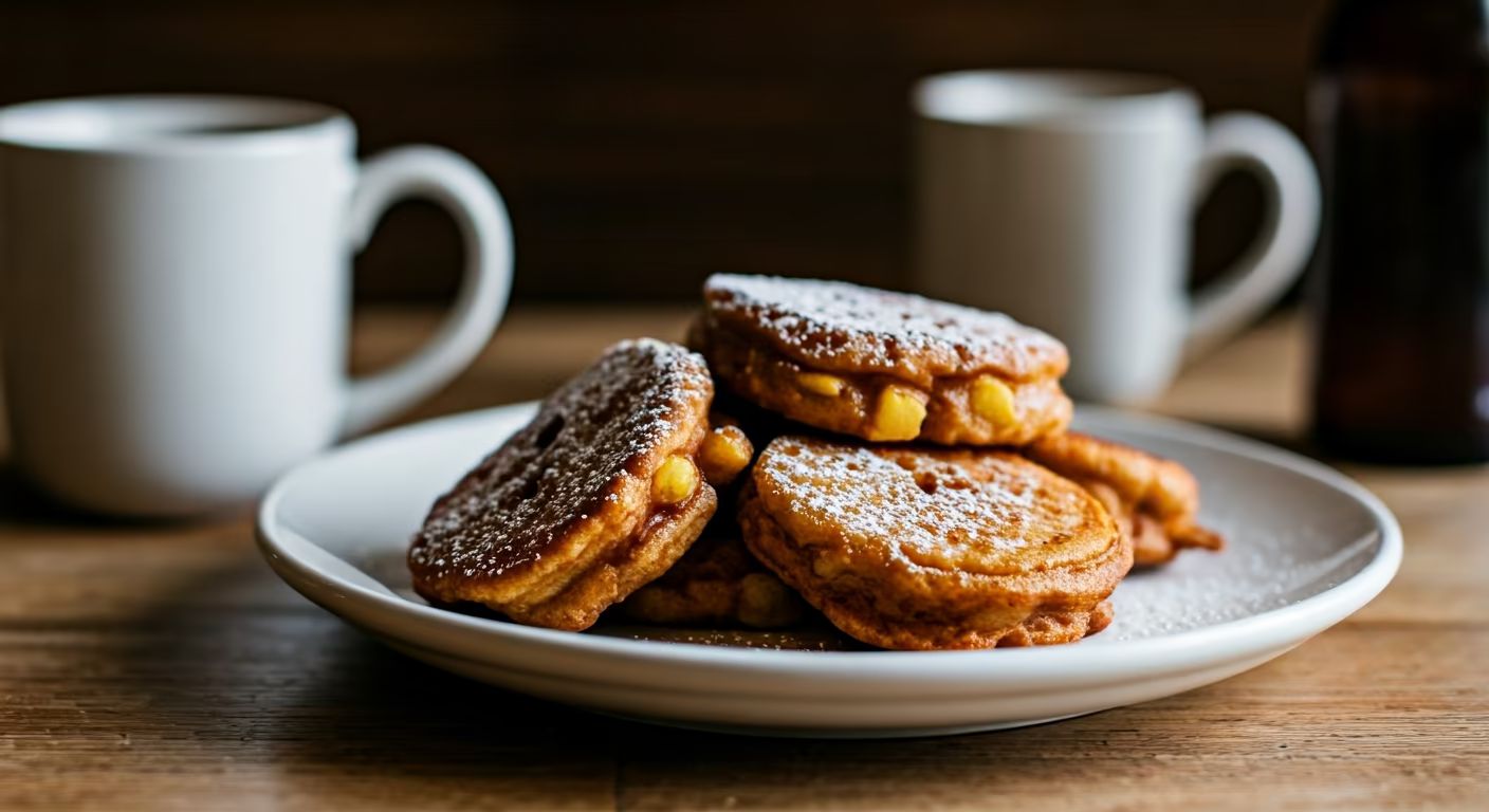 Easy Apple Fritters recipe - delicious easy difficulty in Baking, Treats category