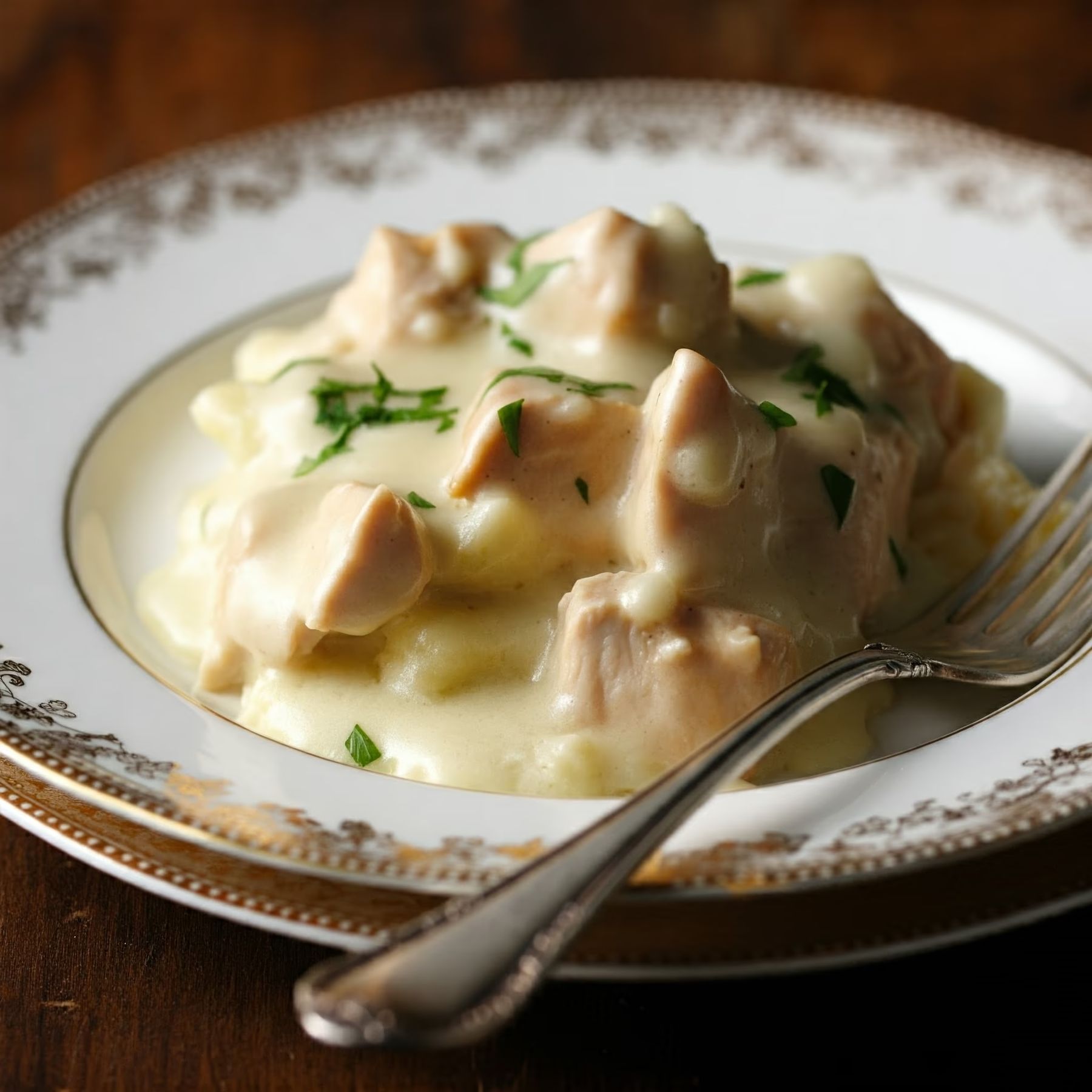 Chicken a La King recipe - American easy difficulty in Main Dishes, Casseroles, Chicken category