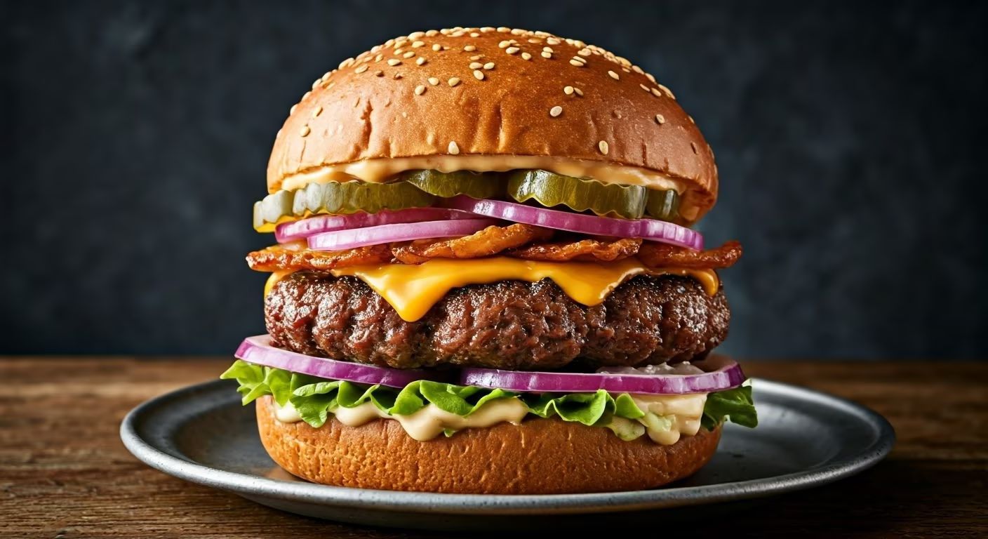 Jack Daniels Grilled Burger recipe - delicious medium difficulty in Grilling category