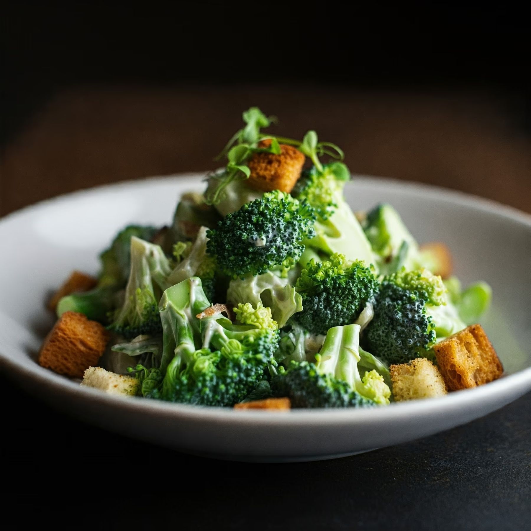 Broccoli Salad recipe - American easy difficulty in Vegan, Salads, Healthy Meals category