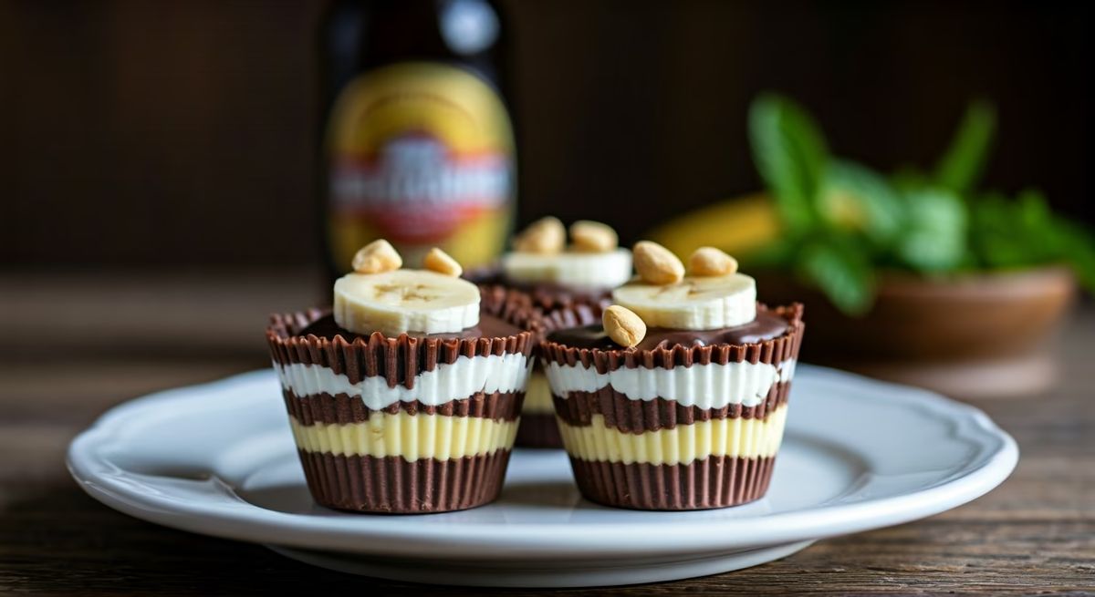 Chocolate Covered Banana Pudding Cups recipe - American easy difficulty dish