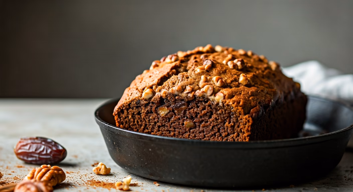 Date Nut Bread recipe - delicious easy difficulty in Baking, Bread category