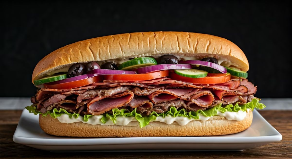 Greek Hero Sandwich recipe - Greek easy difficulty dish