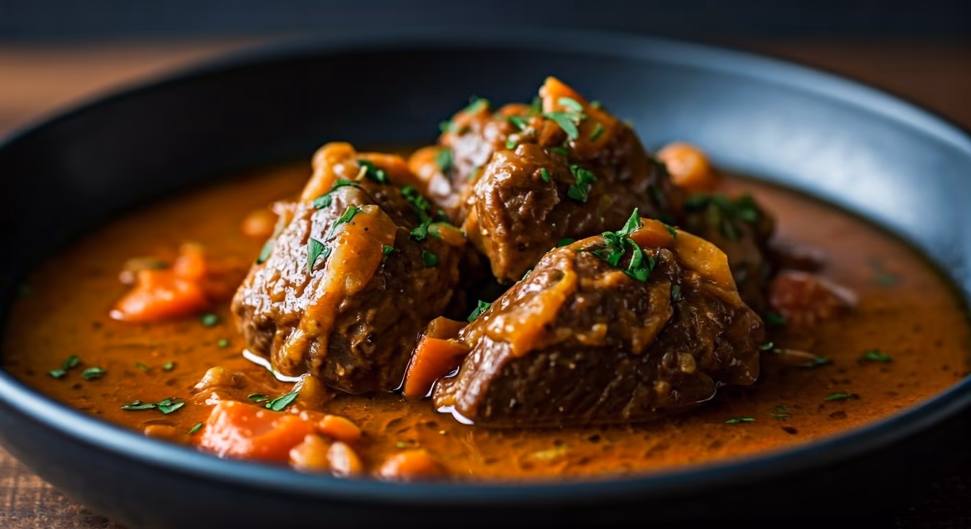 Slow-Cooked Moroccan Lamb Stew recipe - delicious medium difficulty in Slow Cooker, Stew category