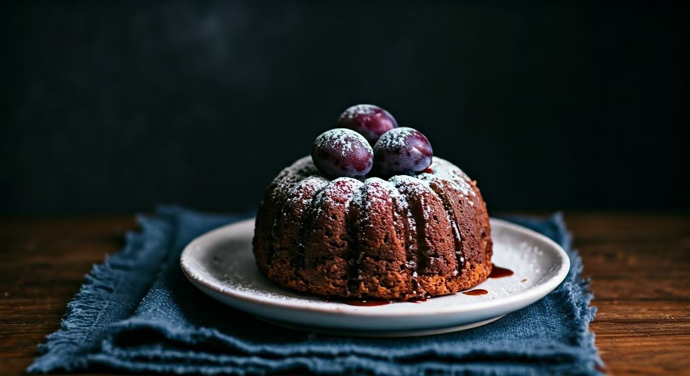 Plum Pudding Delight recipe - delicious medium difficulty in Desserts, Baking category