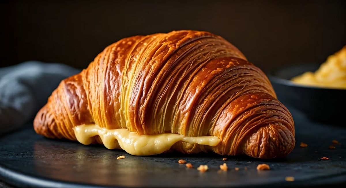 Smoky Nueskes Ham and Cheese Croissant recipe - French easy difficulty dish