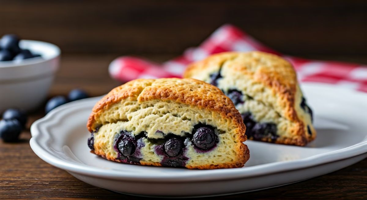 Blueberry Scones recipe - American easy difficulty dish