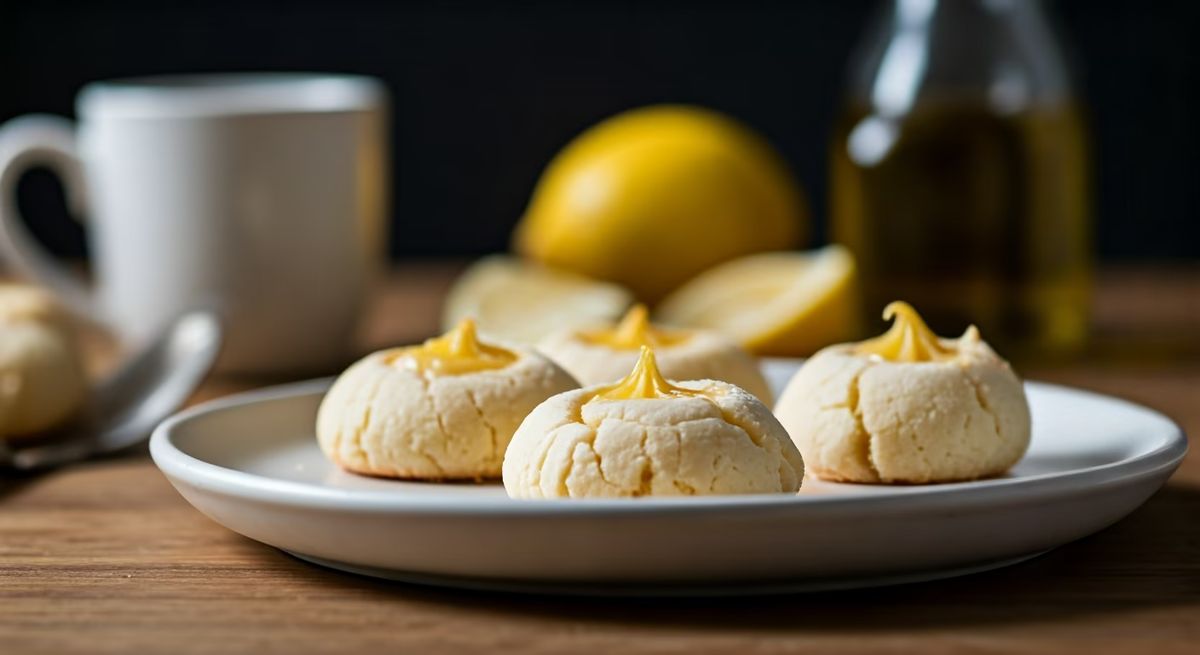 Lemon Meringue Thumbprint Cookies recipe - American medium difficulty dish
