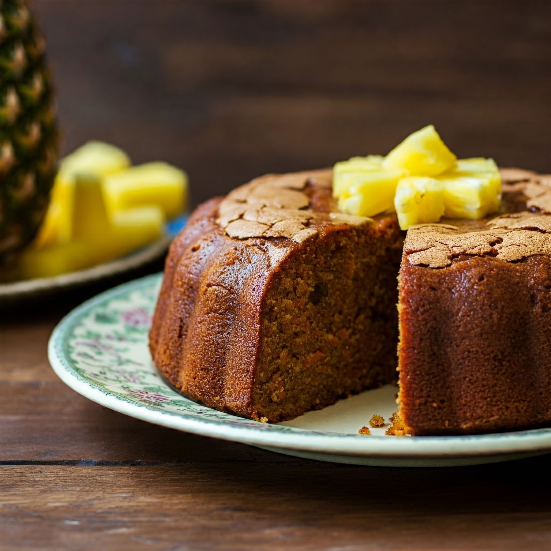 Pineapple Carrot Cake recipe - American easy difficulty in Desserts, Cake category