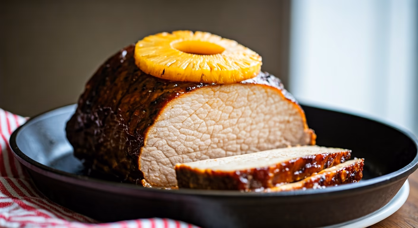 Hawaiian Pork Loin recipe - delicious easy difficulty in Main Dishes, Pork category