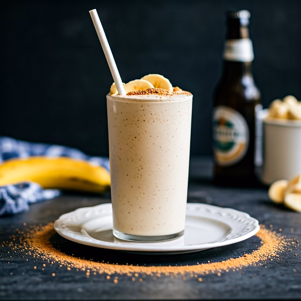 Banana Cream Pie Smoothie recipe - American easy difficulty in Drinks, Beverages category