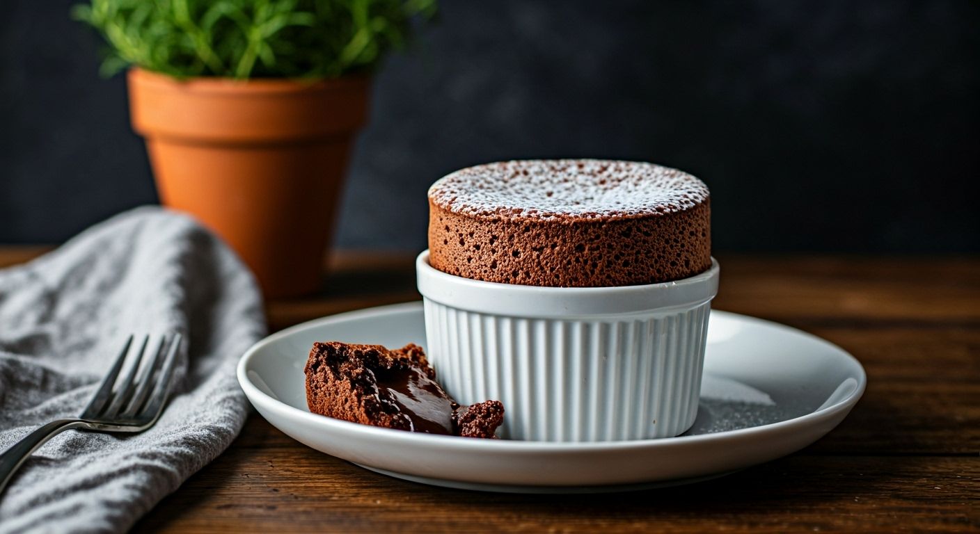Chocolate Soufflé recipe - French medium difficulty in Desserts, Baking, Eggs category