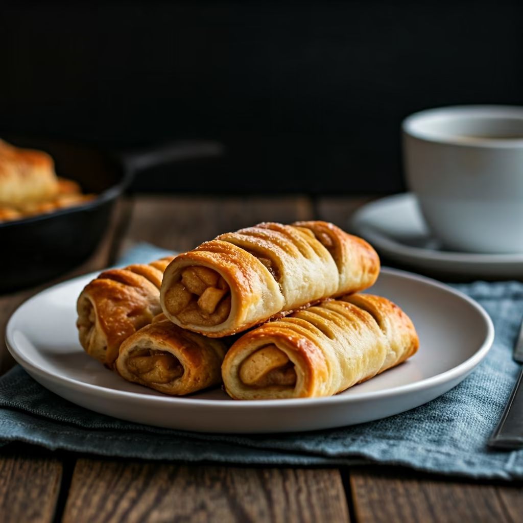 Apple Pie Roll Ups recipe - American easy difficulty dish
